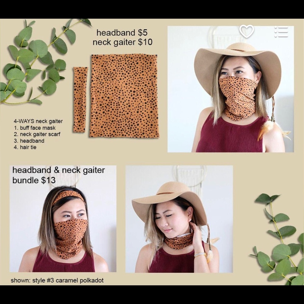 Neck Gaiter (print options available)